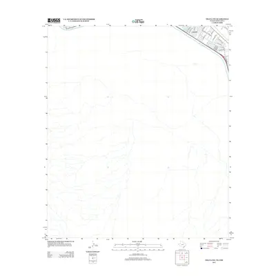 2012 Map of Ysleta NW, 2012 Print