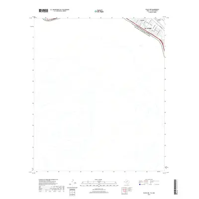 2019 Map of Ysleta NW, 2019 Print
