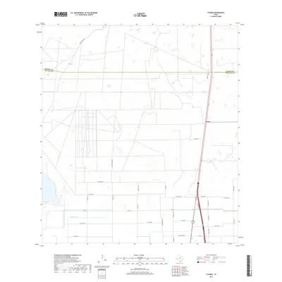 2019 Map of Yturria, 2019 Print