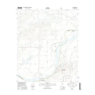 2016 Map of Yuba, 2016 Print