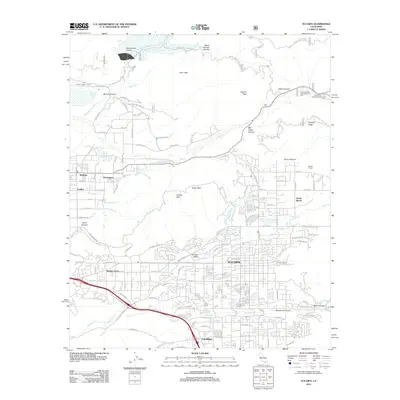 2012 Map of Yucaipa, 2012 Print