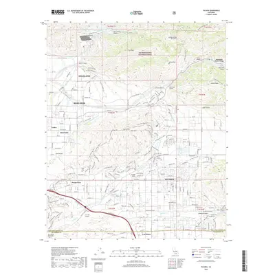 2018 Map of Yucaipa, 2018 Print