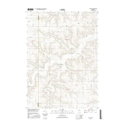 2016 Map of Yucatan, 2016 Print