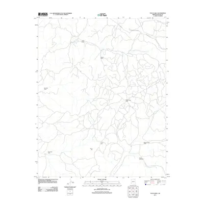 2011 Map of Yucca Hill, 2011 Print
