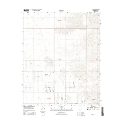 2014 Map of Yucca NE, 2014 Print