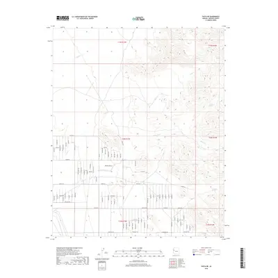 2018 Map of Yucca NE, 2018 Print
