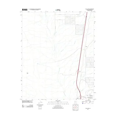 2011 Map of Yucca NW, 2011 Print