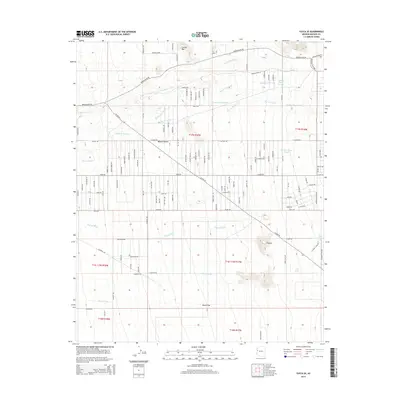 2014 Map of Yucca SE, 2014 Print