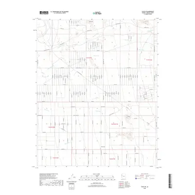 2018 Map of Yucca SE, 2018 Print