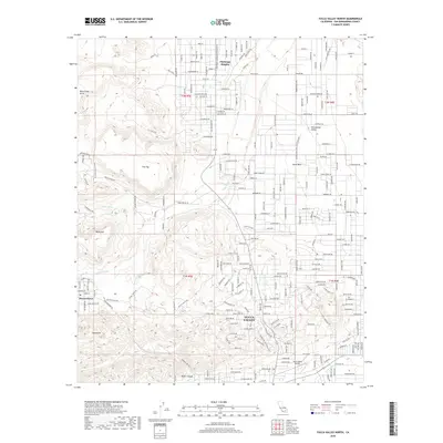 2018 Map of Yucca Valley North, 2018 Print