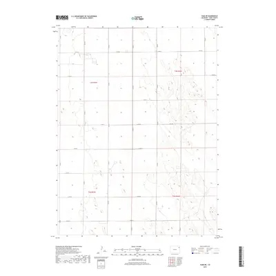 2019 Map of Yuma NE, 2019 Print