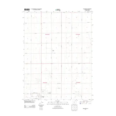 2013 Map of Yuma North, 2013 Print