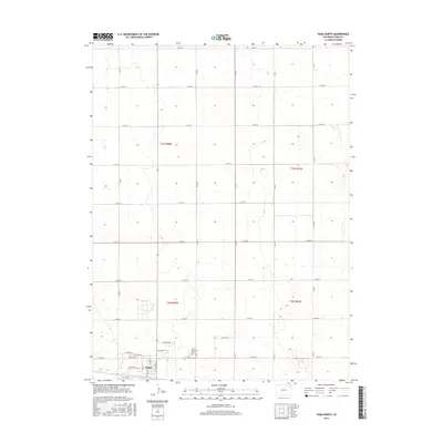 2016 Map of Yuma North, 2016 Print