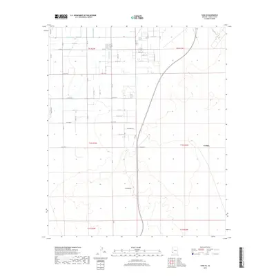 2018 Map of Yuma SE, 2018 Print
