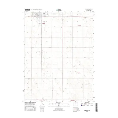 2016 Map of Yuma South, 2016 Print