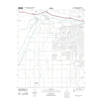 2011 Map of Yuma West, 2011 Print