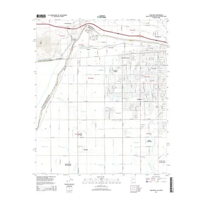 2014 Map of Yuma West, 2014 Print