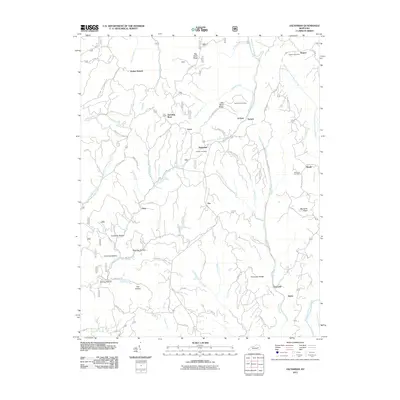 2011 Map of Zachariah, 2011 Print