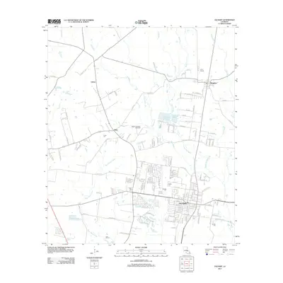 2012 Map of Zachary, 2012 Print