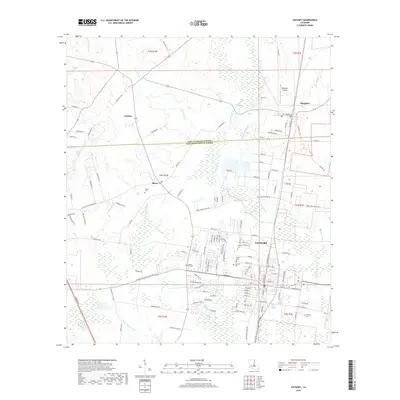 2018 Map of Zachary, 2018 Print