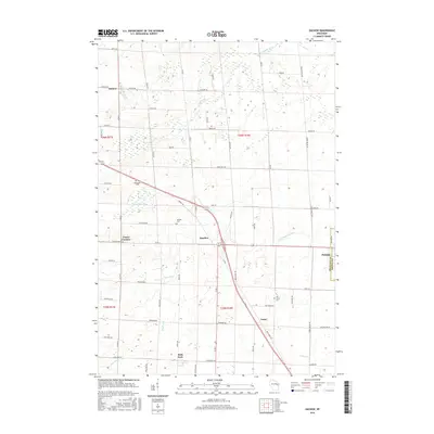 2016 Map of Zachow, 2016 Print