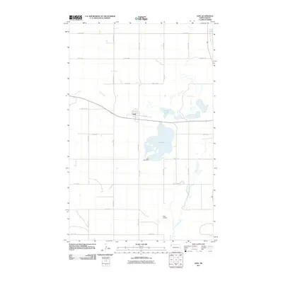 2011 Map of Zahl, 2011 Print