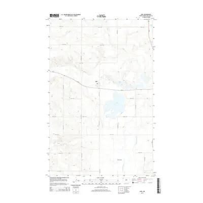 2014 Map of Zahl, 2014 Print