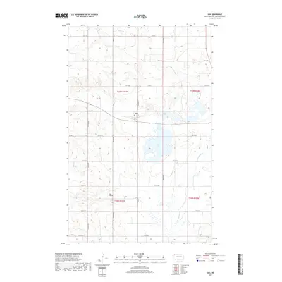 2017 Map of Zahl, 2017 Print