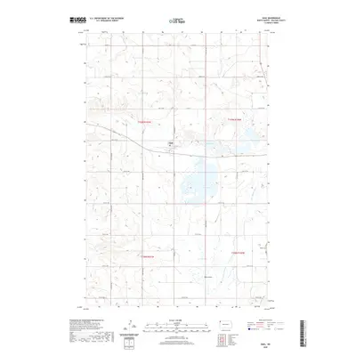 2020 Map of Zahl, 2020 Print
