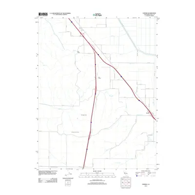 2012 Map of Zamora, 2012 Print