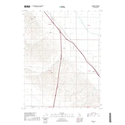 2018 Map of Zamora, 2018 Print