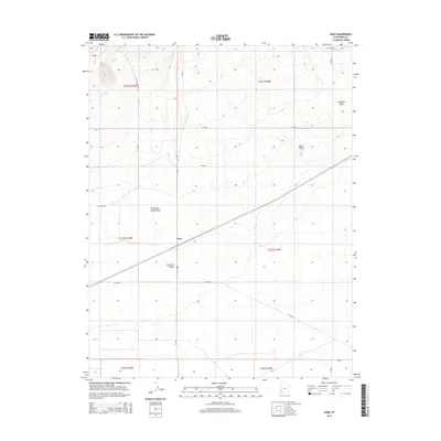 2014 Map of Zane, 2014 Print
