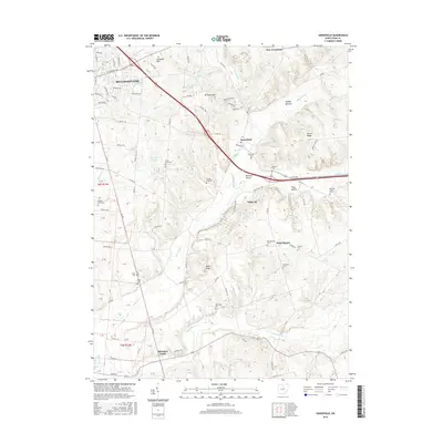 2016 Map of Zanesfield, 2016 Print
