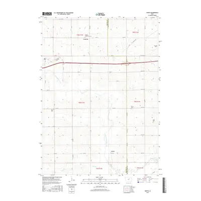 2015 Map of Zaneta, 2015 Print