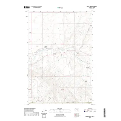 2020 Map of Zangar Junction, 2020 Print