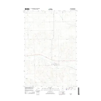 2014 Map of Zap, 2014 Print