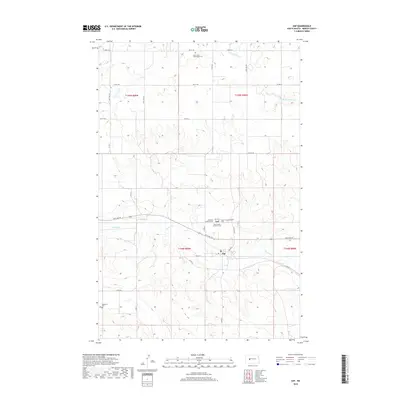 2018 Map of Zap, 2018 Print