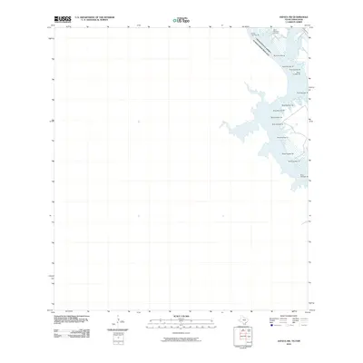 2010 Map of Zapata NW, 2010 Print