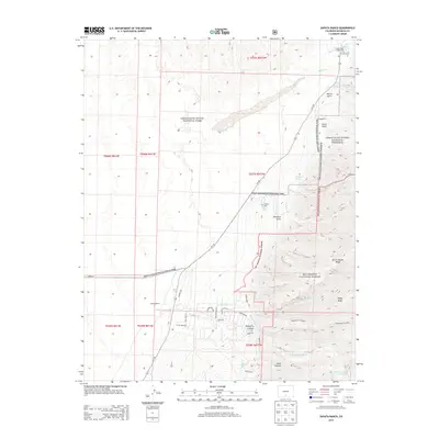 2013 Map of Zapata Ranch, 2013 Print