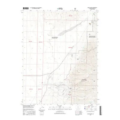 2016 Map of Zapata Ranch, 2016 Print