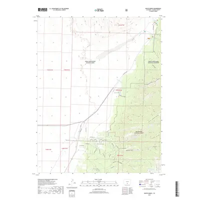 2019 Map of Zapata Ranch, 2019 Print