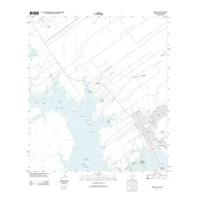 2012 Map of Zapata, 2012 Print