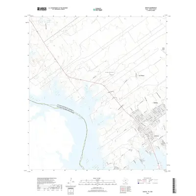 2019 Map of Zapata, 2019 Print