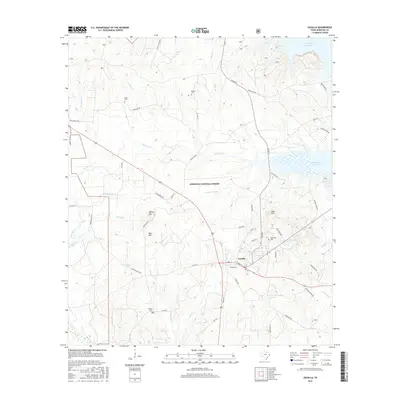 2016 Map of Zavalla, 2016 Print