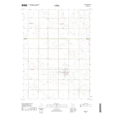 2018 Map of Zearing, 2018 Print