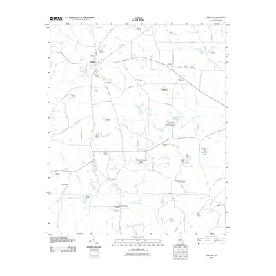 2011 Map of Zebulon, 2011 Print