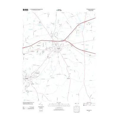 2013 Map of Zebulon, 2013 Print