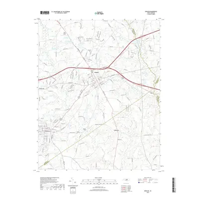 2019 Map of Zebulon, 2019 Print