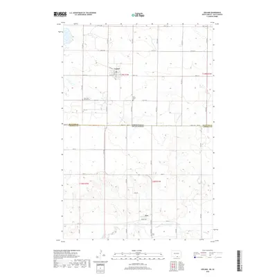 2018 Map of Zeeland, 2018 Print