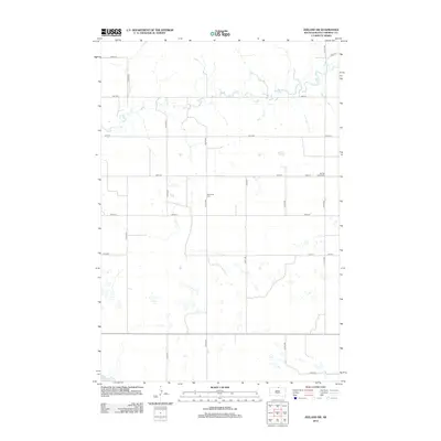 2012 Map of Zeeland SW, 2012 Print
